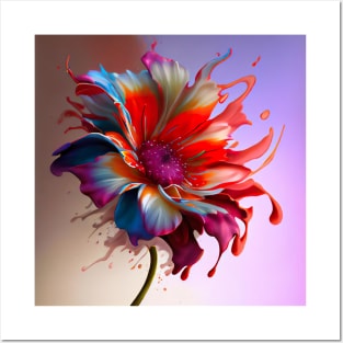 Floral Artwork Designs Posters and Art